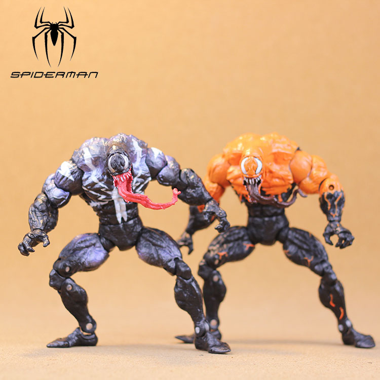 漫威Marvel蜘蛛侠返校日闪电毒液6寸超可动人偶玩具模型