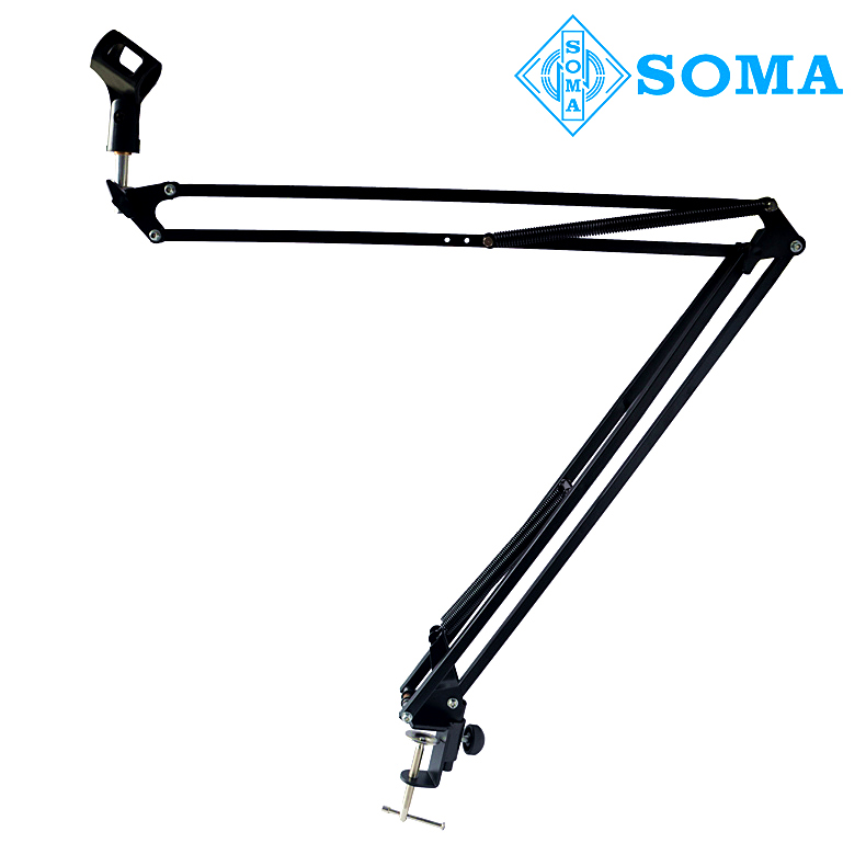 SOMA/索玛 大号悬臂支架加强版 电容麦克风话筒悬挂架 360度可调