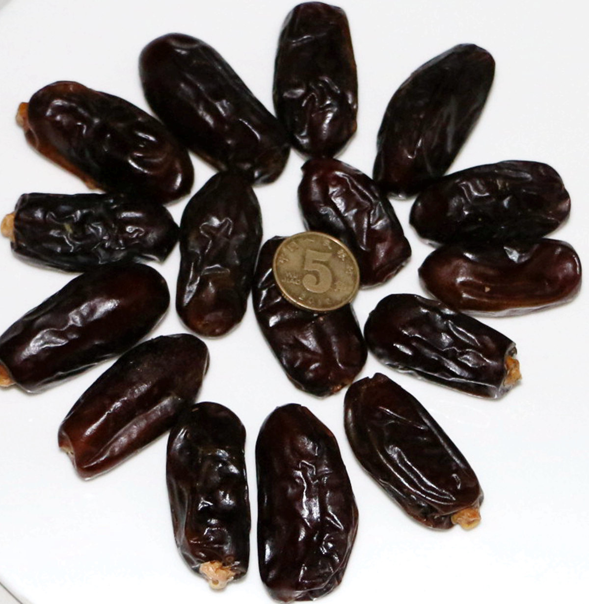 [到家尝]阿联酋迪拜进口特级黑椰枣500克超甜不腻包邮进口枣