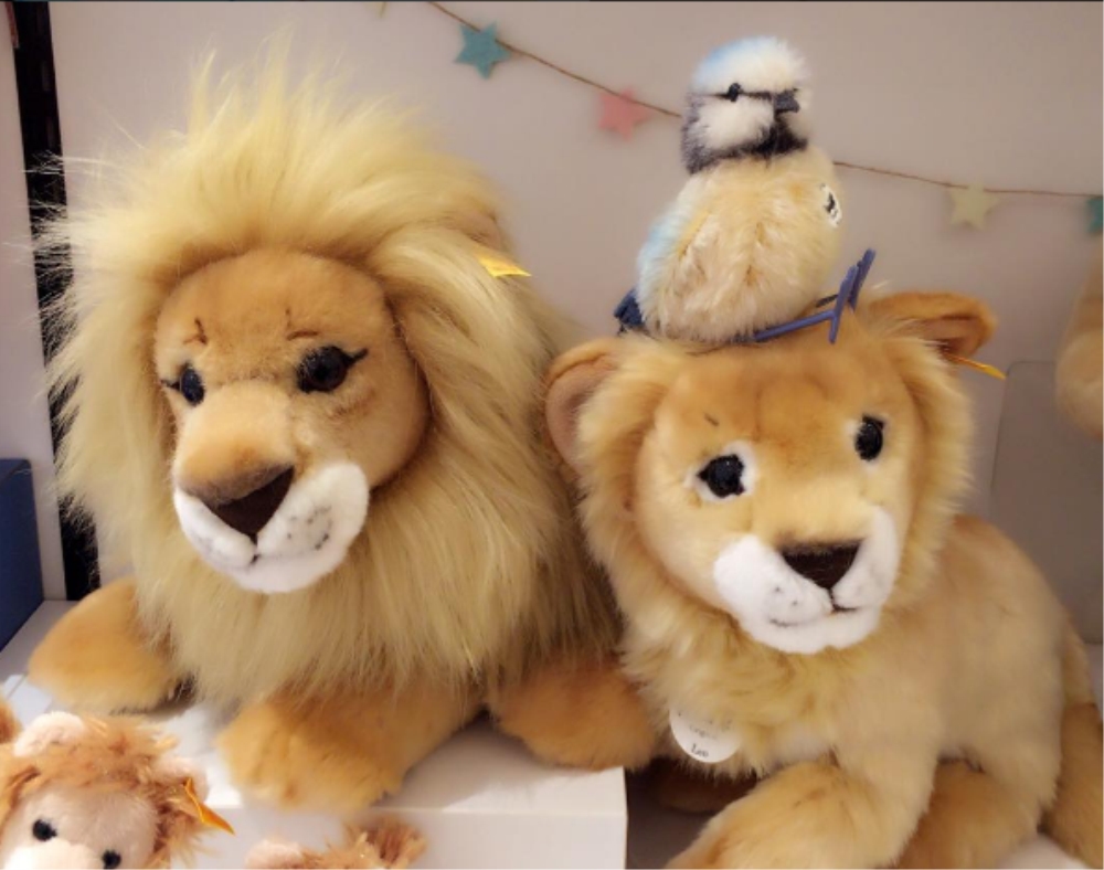 正品steiff Leo软体狮子绒毛玩具儿童礼物34厘米065668现货