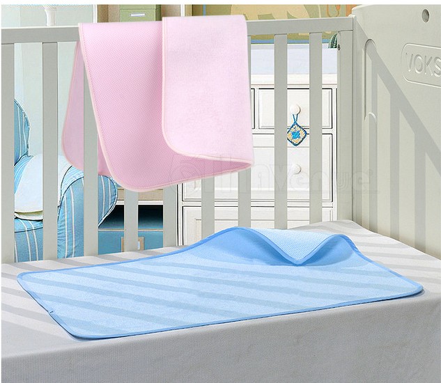 新生儿3D隔尿垫巾夏防水透气婴幼儿隔尿床垫月经垫抗皱防滑可机洗