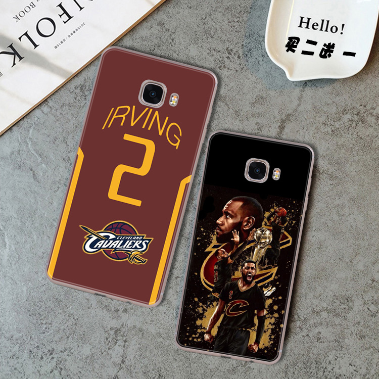 三星c9/c7pro/c5 手机壳软壳保护套硅胶NBA骑士詹姆斯欧文新款