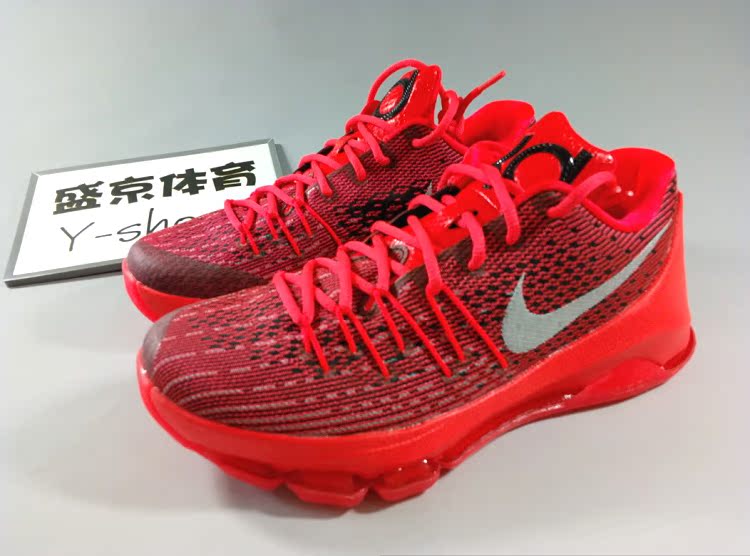 盛京体育 Nike KD8 Bright Crimson杜兰特8 KD8大红800259-610
