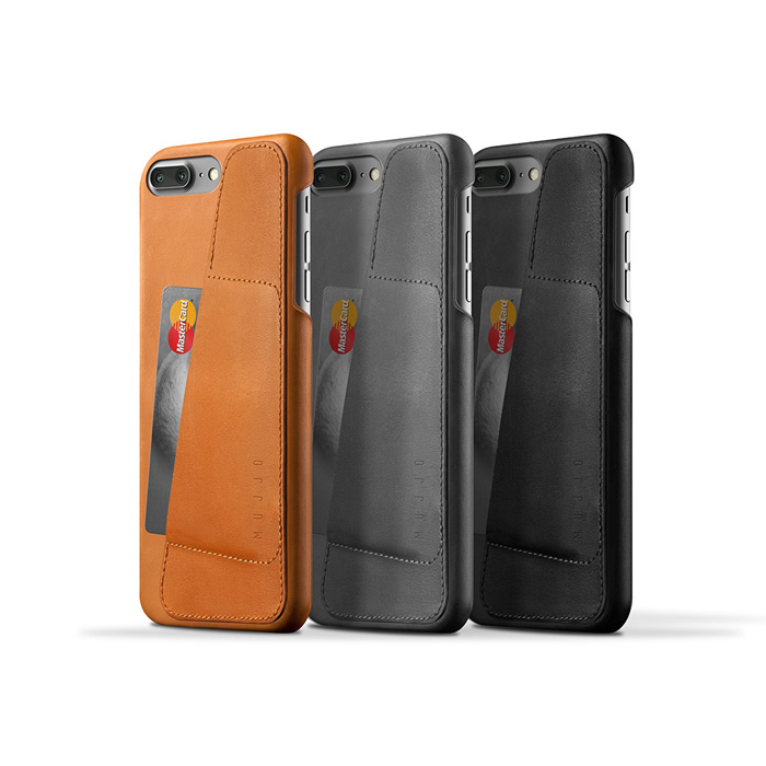 荷兰Mujjo真皮手机壳iPhone7/6 Plus皮质保护套带钱夹卡包现货