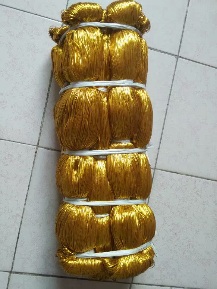 毛线绣 立体绣 装饰绳 空心金线4.5斤重左右金线狂甩