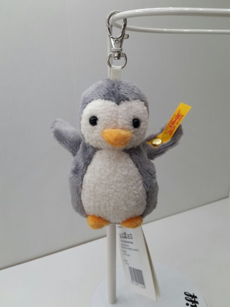 德国原版正品steiff钥匙扣挂件企鹅新款112409现货