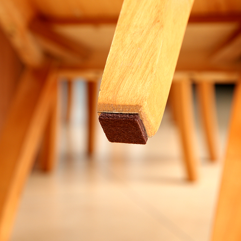 日本加厚毛毡静音桌椅脚套家具木地板保护垫椅子凳脚垫自粘防滑垫