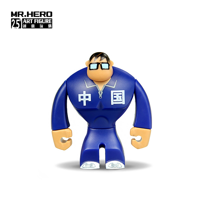 Mr.hero复古创意手办动漫卡通周边模型玩偶公仔摆件挂件汽车饰品