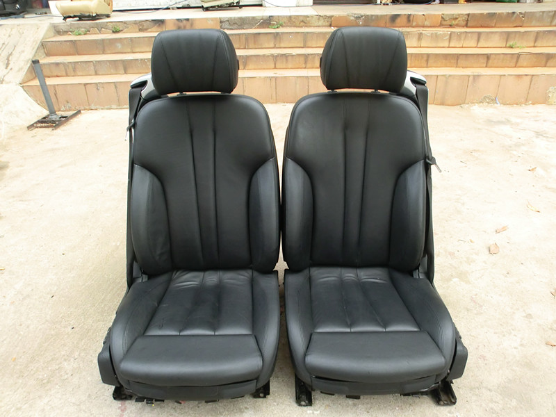 进口宝马F12电动座椅双门跑车座椅带安全带适合3系1系改装升级