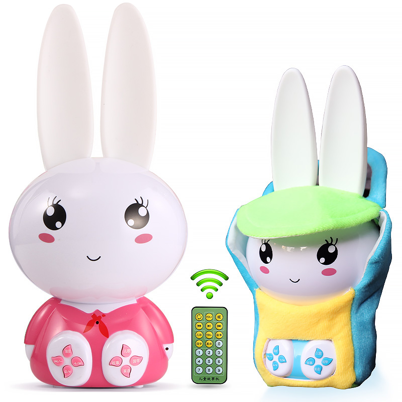 小兔子早教学习故事机热销中可充电下载的儿童益智玩具0到6岁可用
