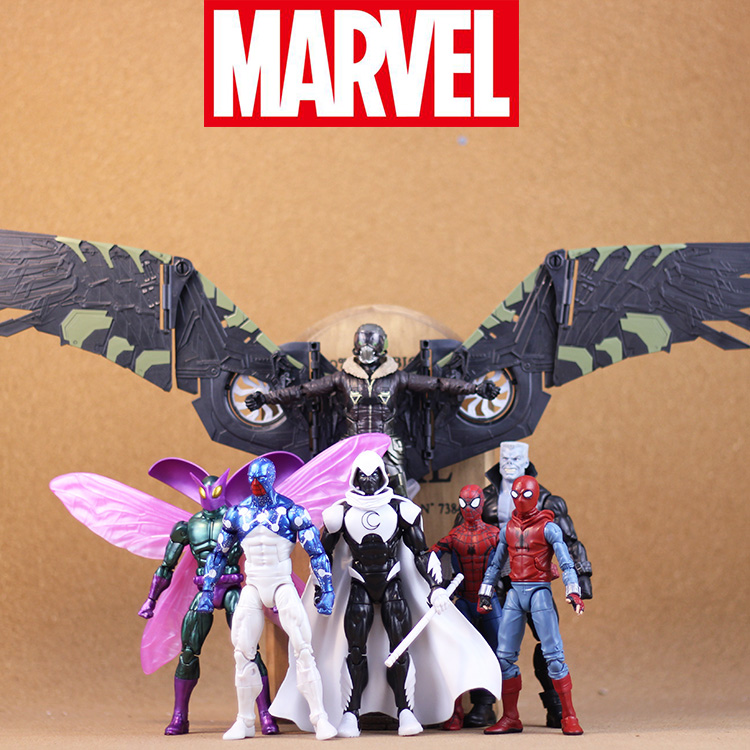 Marvel legends蜘蛛侠返校日秃鹫组合人6寸可动人偶玩具模型