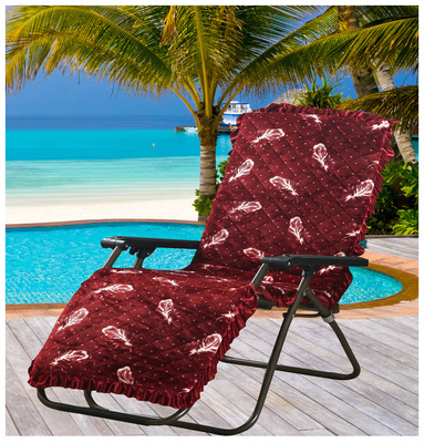 加厚冬季毛绒躺椅垫子 折叠椅垫 藤椅垫 摇椅垫 红木沙发垫 垫子