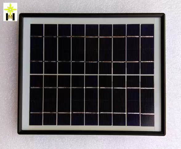 solar多晶太阳能电池发电板5W9V新款塑料边框户外专冲野营灯