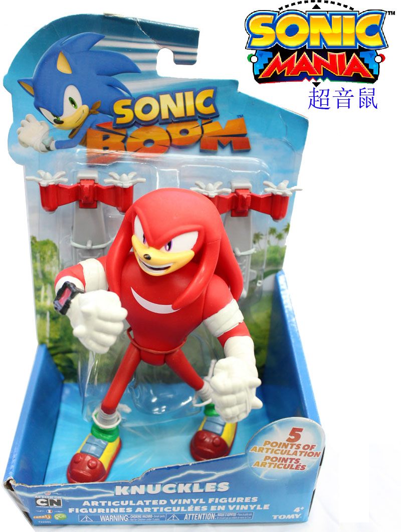 正品TOMY Sonic索尼克超音鼠 音速小子6寸公仔玩偶模型摆件