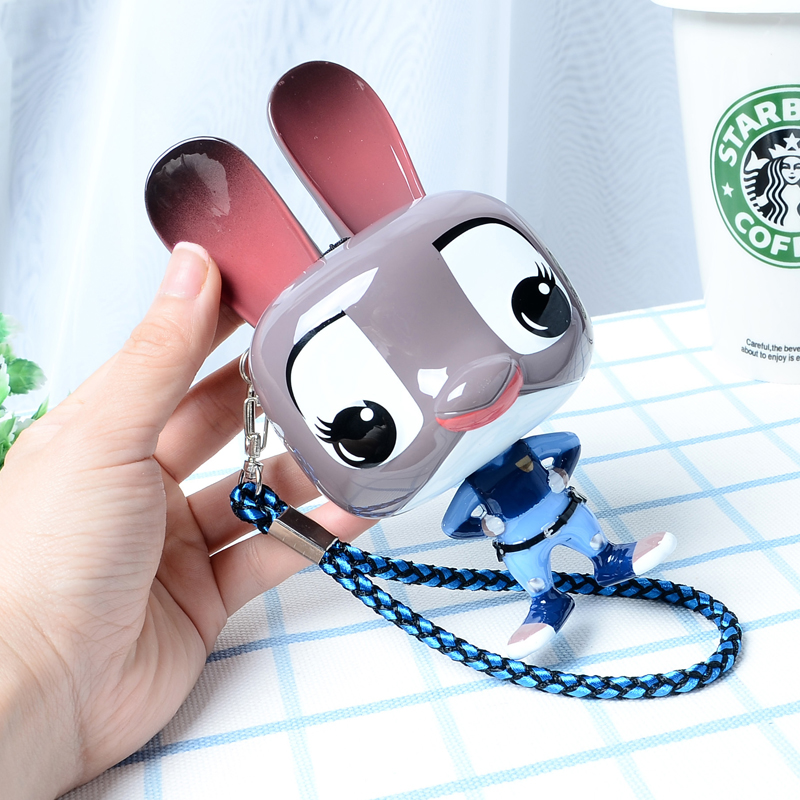 疯狂动物城朱迪兔子充电宝iPhone56三星安卓便捷可爱卡通移动电源