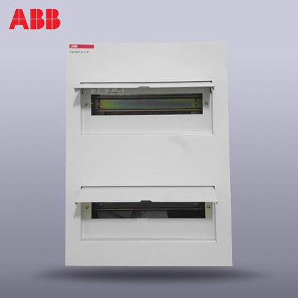 ABB配电箱强电箱双层40回路ACM 2x20 FNB金属暗装适用34 36 38路