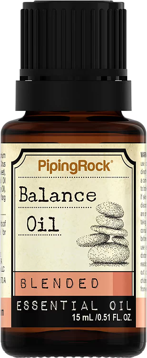 PipingRock 美国直邮平衡精油15ml舒缓情绪平衡交感神经复方精油