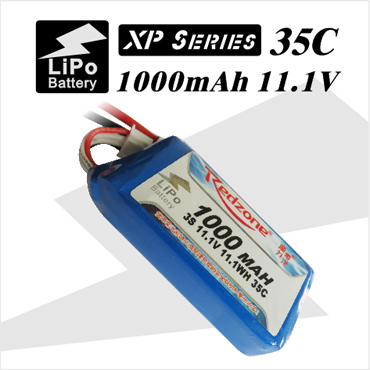 Redzone lipo 35C 1000mAh 11.1V 富力电池