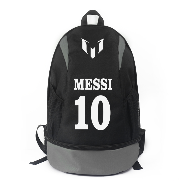 足球 学生书包 梅西内马尔组合中小学生双肩背包 运动休闲背包