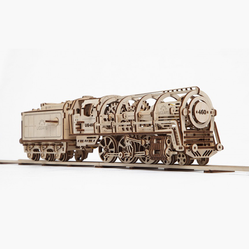乌克兰ugears机械传动木质模型手办可动拼装玩具创意礼物