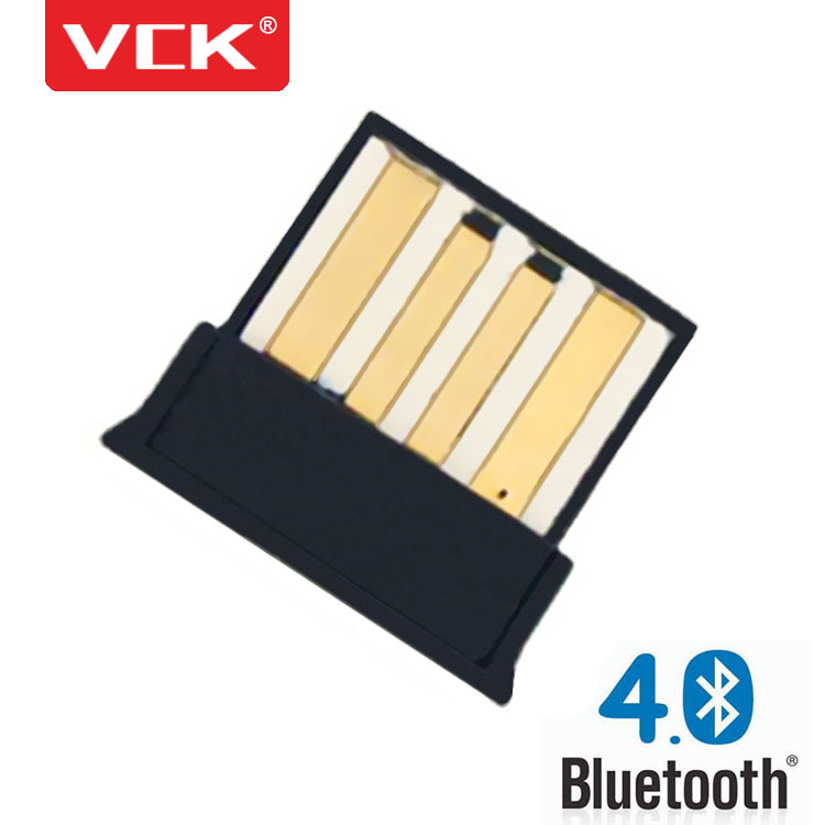 VCK超小迷你USB蓝牙适配器4.0+EDR笔记本台式平板耳机4.1接收器