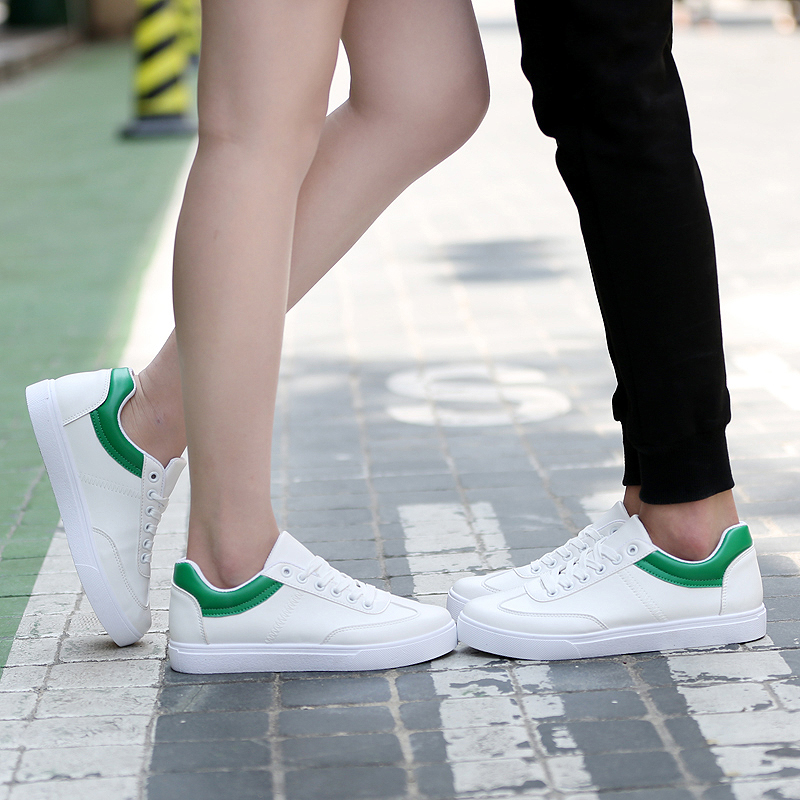 2016夏季内增高小白鞋情侣板鞋女鞋子白色运动鞋韩版潮系带休闲鞋